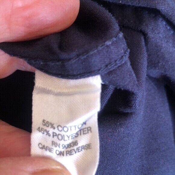 MONTANA STATE MSU BOBCATS 2XL Blue Long Sleeve Button Front Men's Shirt - Picture 5 of 8